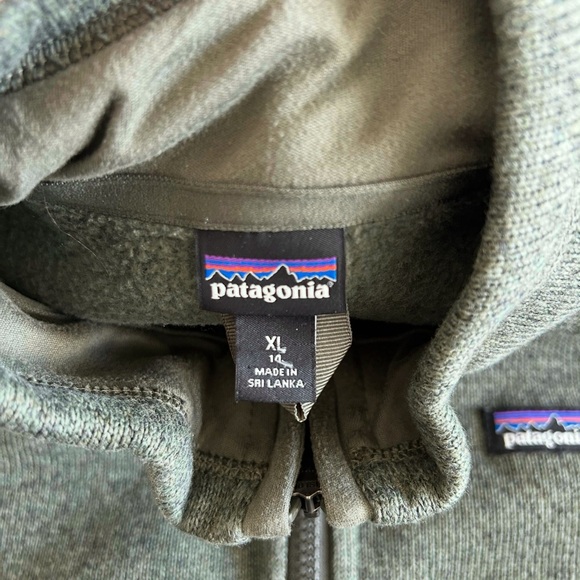 Patagonia Better Sweater Fleece Jacket Full Zipper Green Moss - Picture 8 of 9